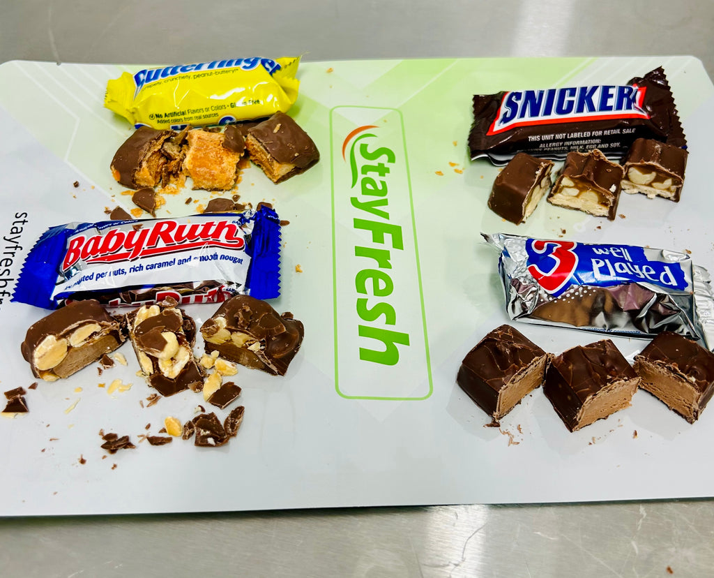 Freeze Drying Your Favorite Chocolate Bars - Butterfinger, BabyRuth, Snickers, and 3 Musketeers