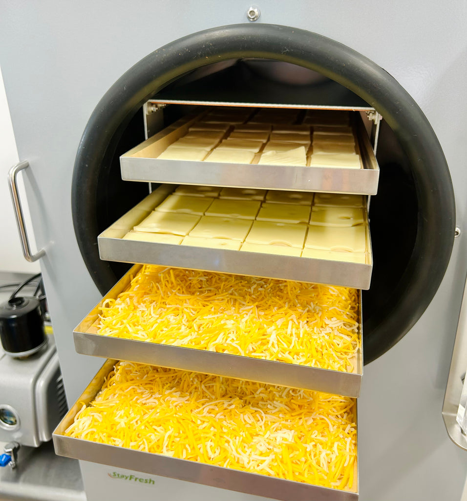 Freeze-Drying Cheese