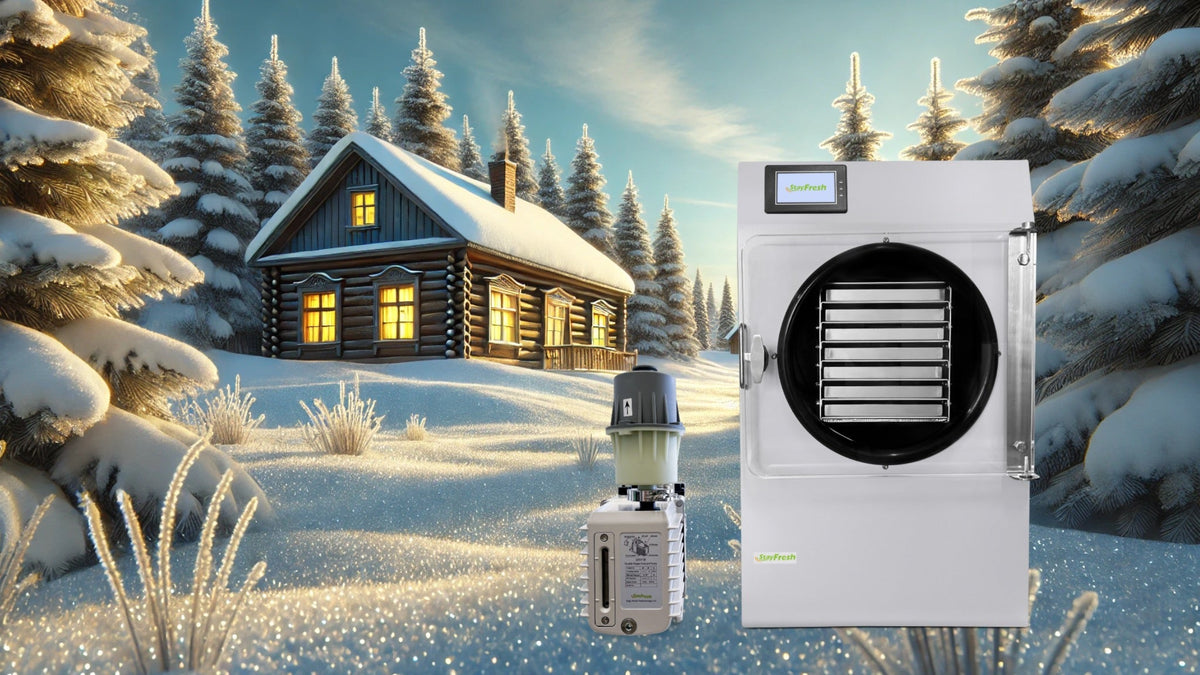 Warm The Freeze Dryer Vacuum Pump In Winter Stay Fresh Freeze Dryer